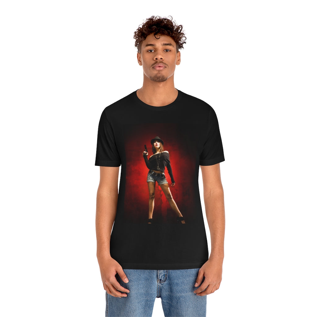 "Gangster Girl" Jersey Short Sleeve Tee
