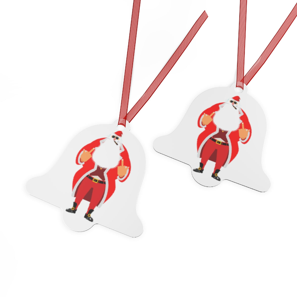 Baad Santa - Metal Ornaments