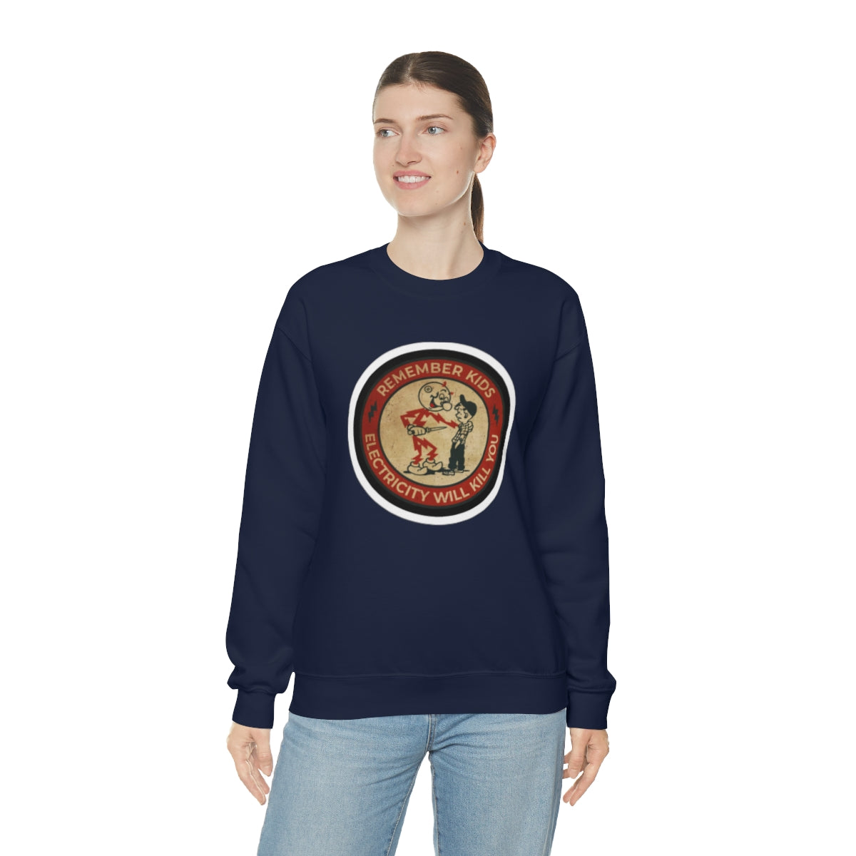 Vintage Advertising - Remember Kids ....Unisex Heavy Blend™ Crewneck Sweatshirt