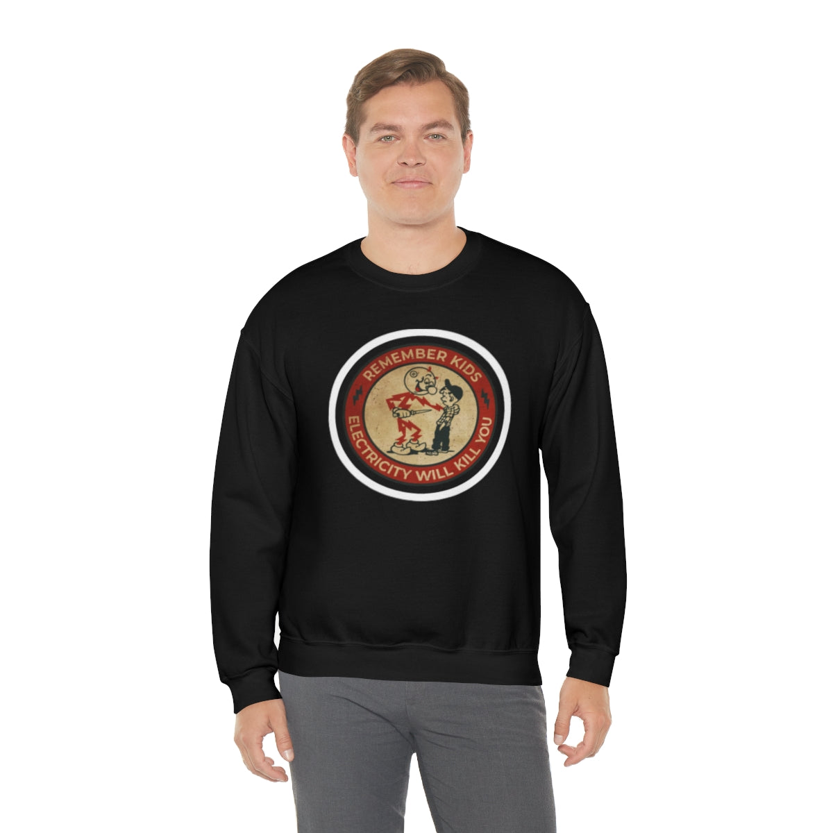 Vintage Advertising - Remember Kids ....Unisex Heavy Blend™ Crewneck Sweatshirt