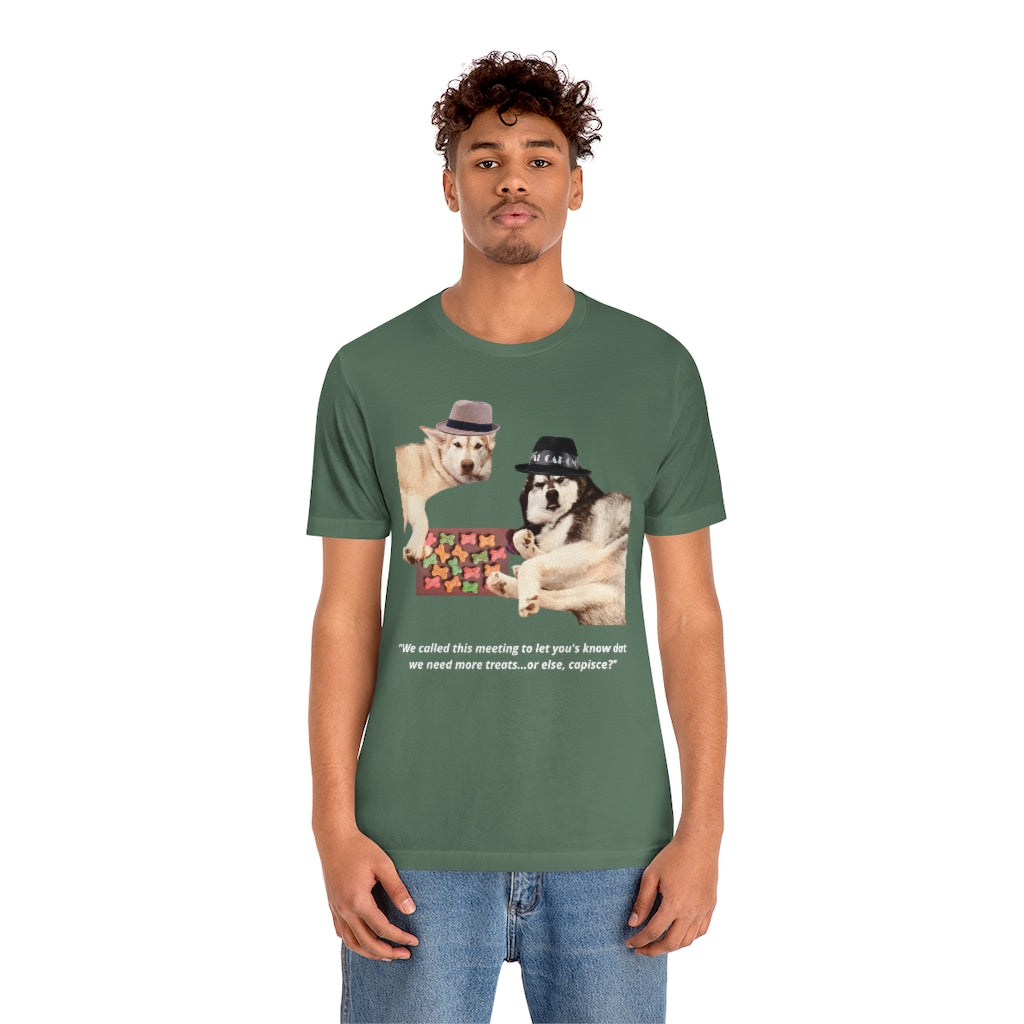"The Sitdown" - Gangsta Dawg -Unisex Jersey Short Sleeve Tee