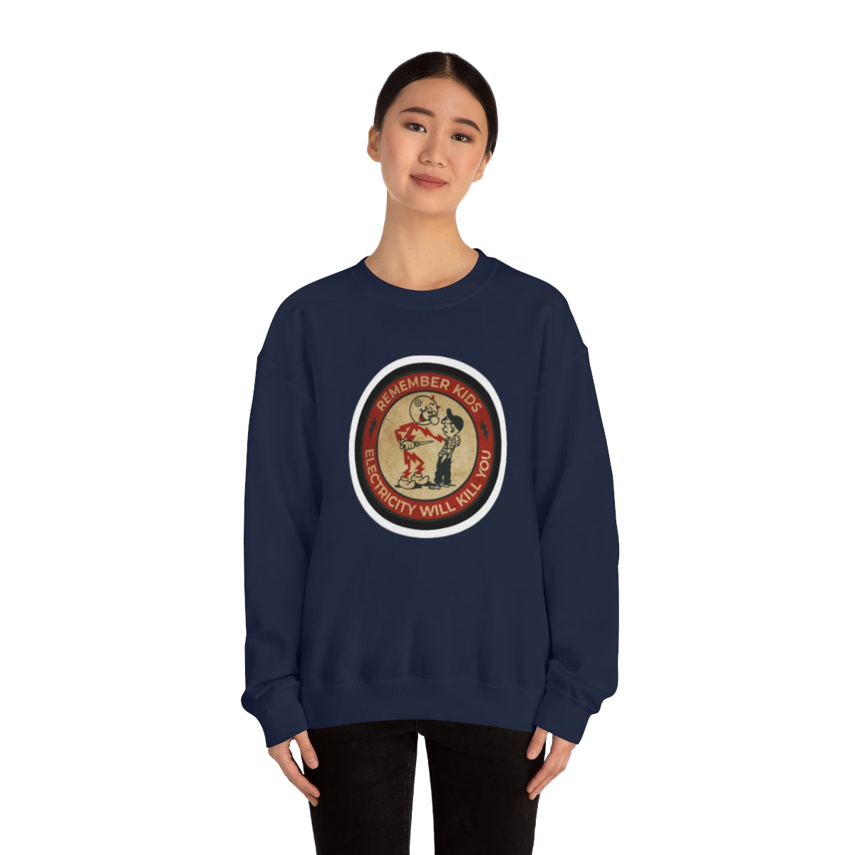 Vintage Advertising - Remember Kids ....Unisex Heavy Blend™ Crewneck Sweatshirt