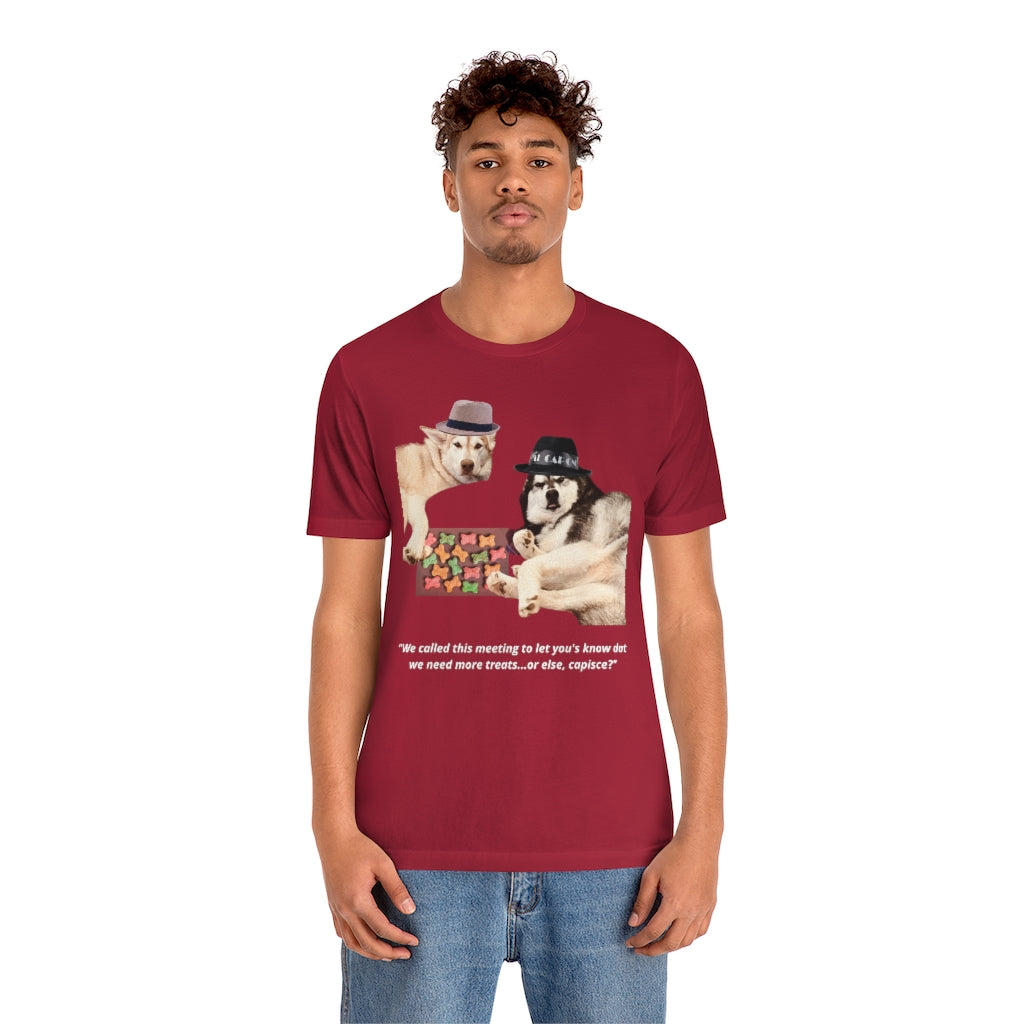 "The Sitdown" - Gangsta Dawg -Unisex Jersey Short Sleeve Tee