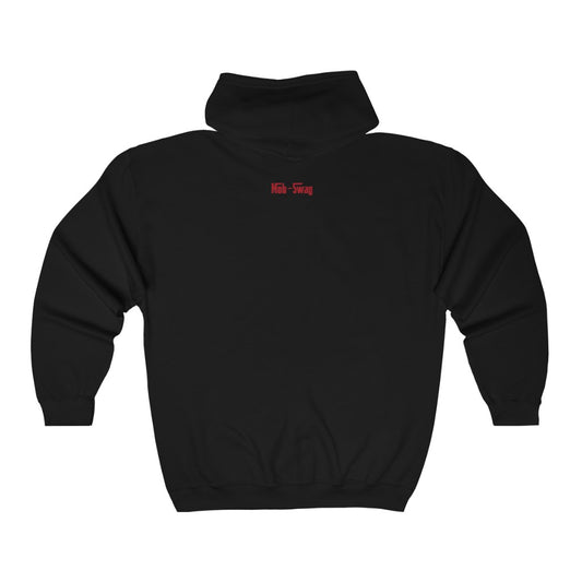 When The Bullet Hits The Bone  - Full Zip Hooded Sweatshirt