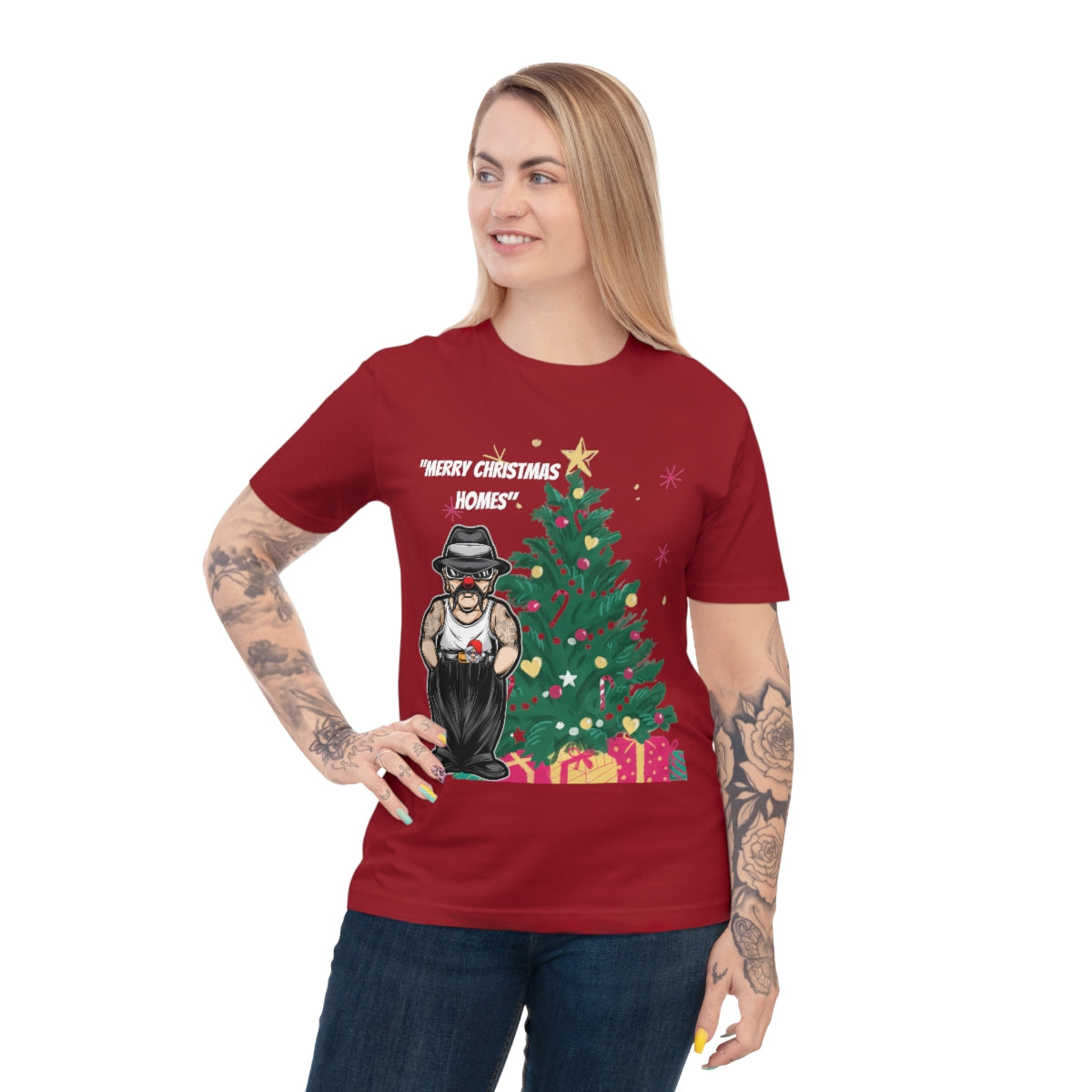 "Merry Christmas Homes" - Unisex Classic Jersey T-shirt