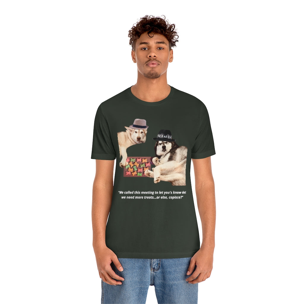 "The Sitdown" - Gangsta Dawg -Unisex Jersey Short Sleeve Tee