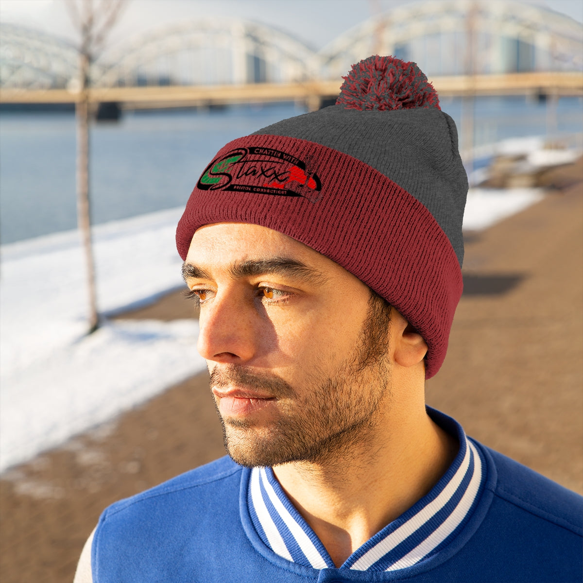 Chattin' with Staxx - Pom Pom Beanie