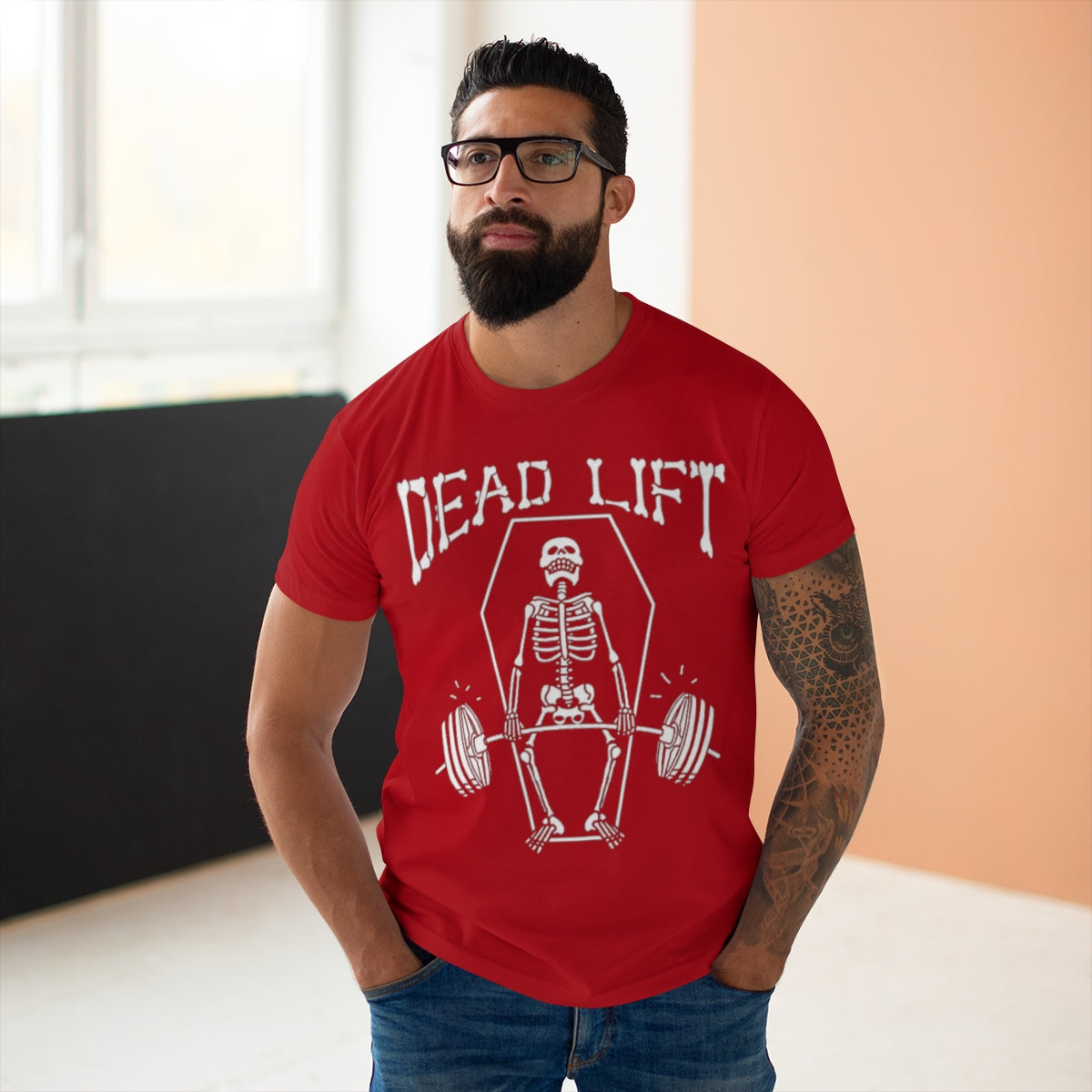 Dead Lift - Single Jersey Men's T-shirt