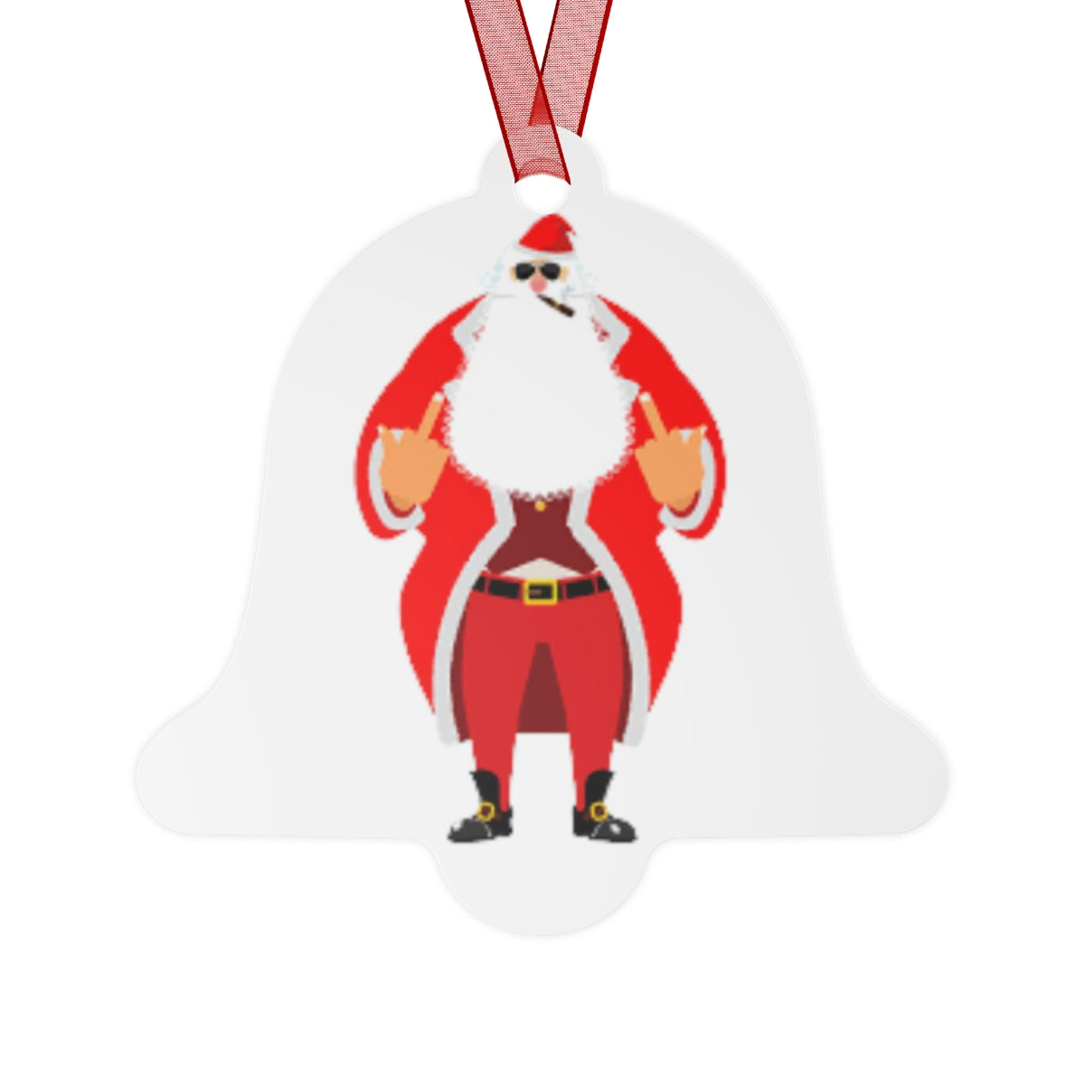 Baad Santa - Metal Ornaments