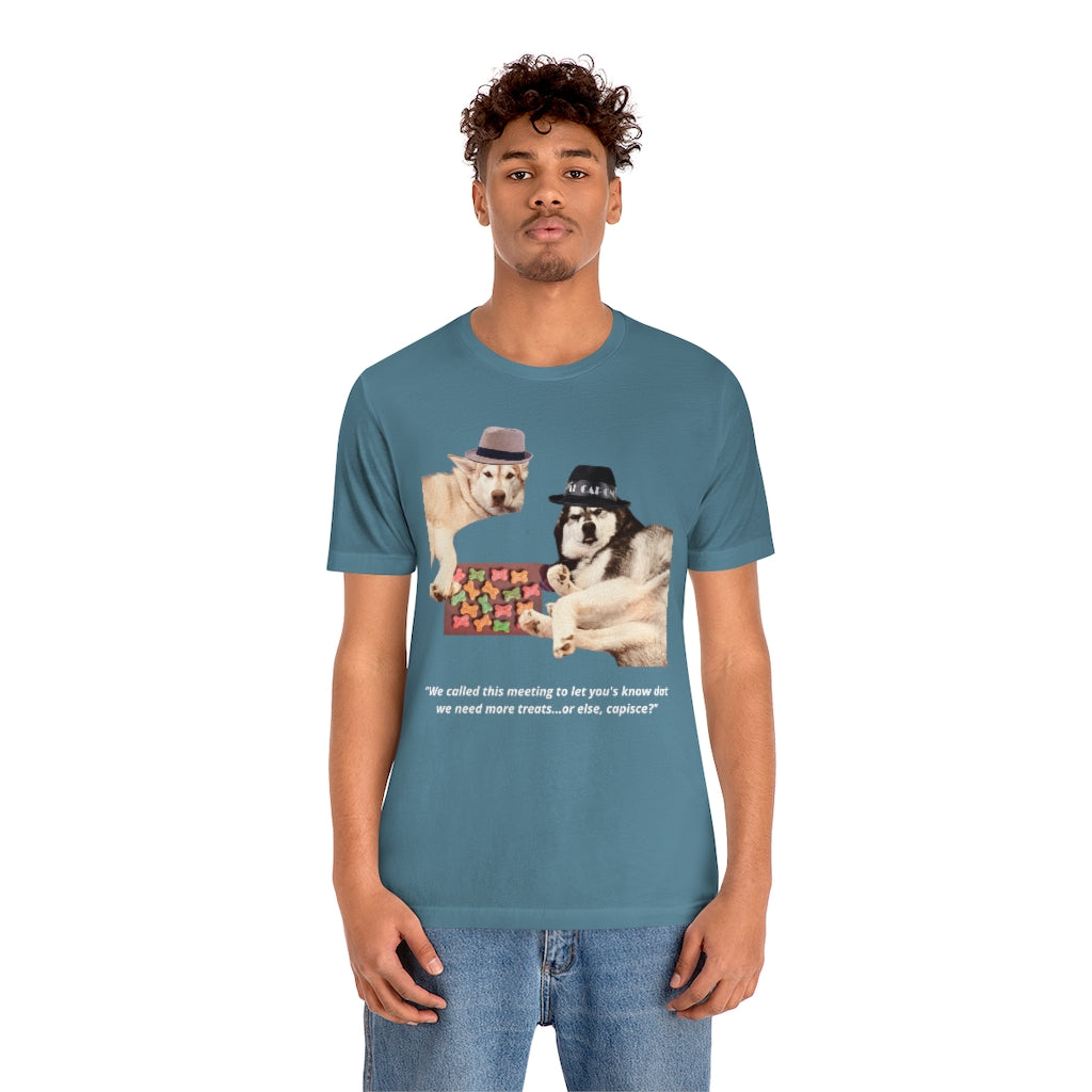 "The Sitdown" - Gangsta Dawg -Unisex Jersey Short Sleeve Tee