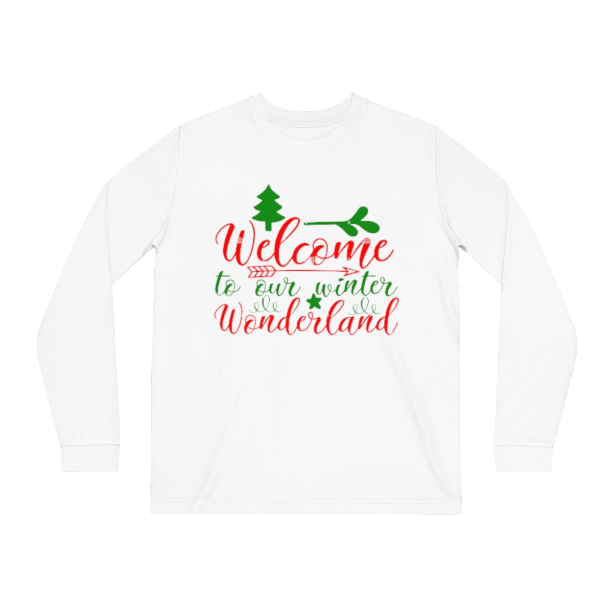 Welcome To Our Winter Wonderland - Unisex Shifts Dry Organic Long Sleeve Tee