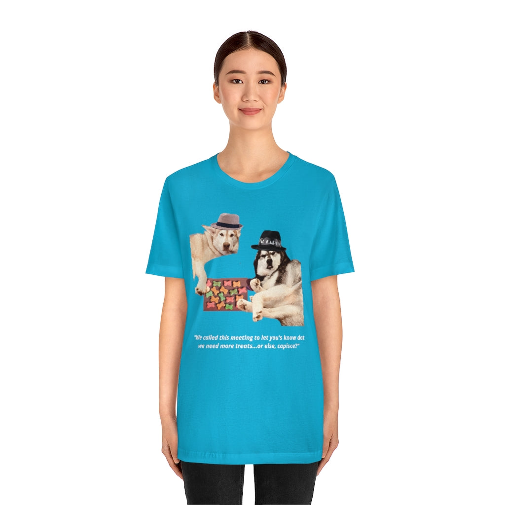 "The Sitdown" - Gangsta Dawg -Unisex Jersey Short Sleeve Tee