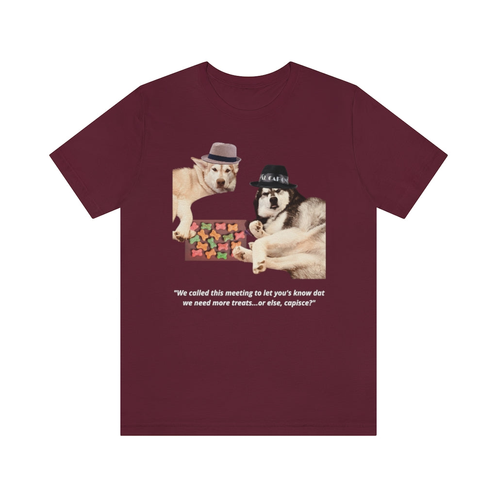 "The Sitdown" - Gangsta Dawg -Unisex Jersey Short Sleeve Tee