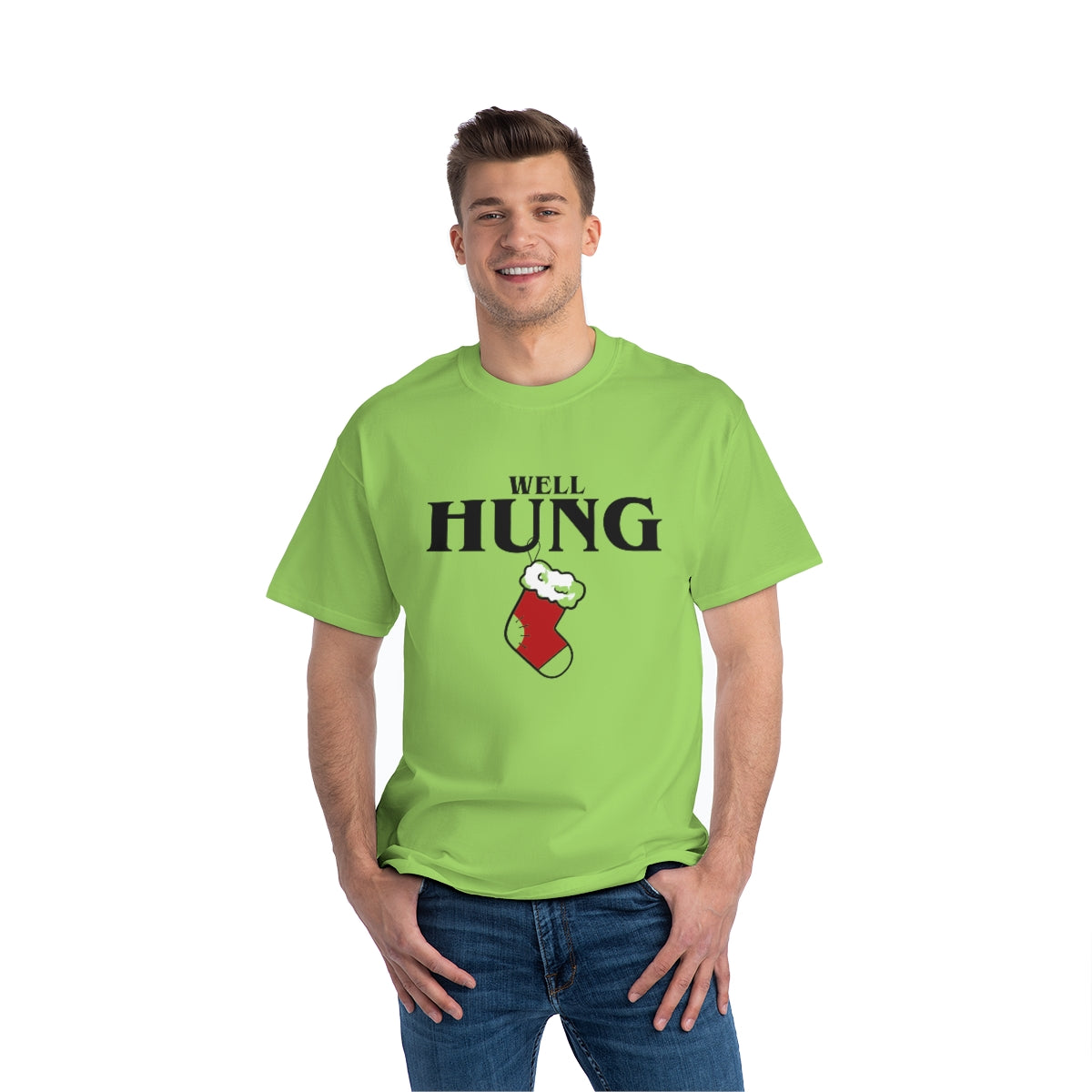 Well Hung - Beefy-T®  Short-Sleeve T-Shirt