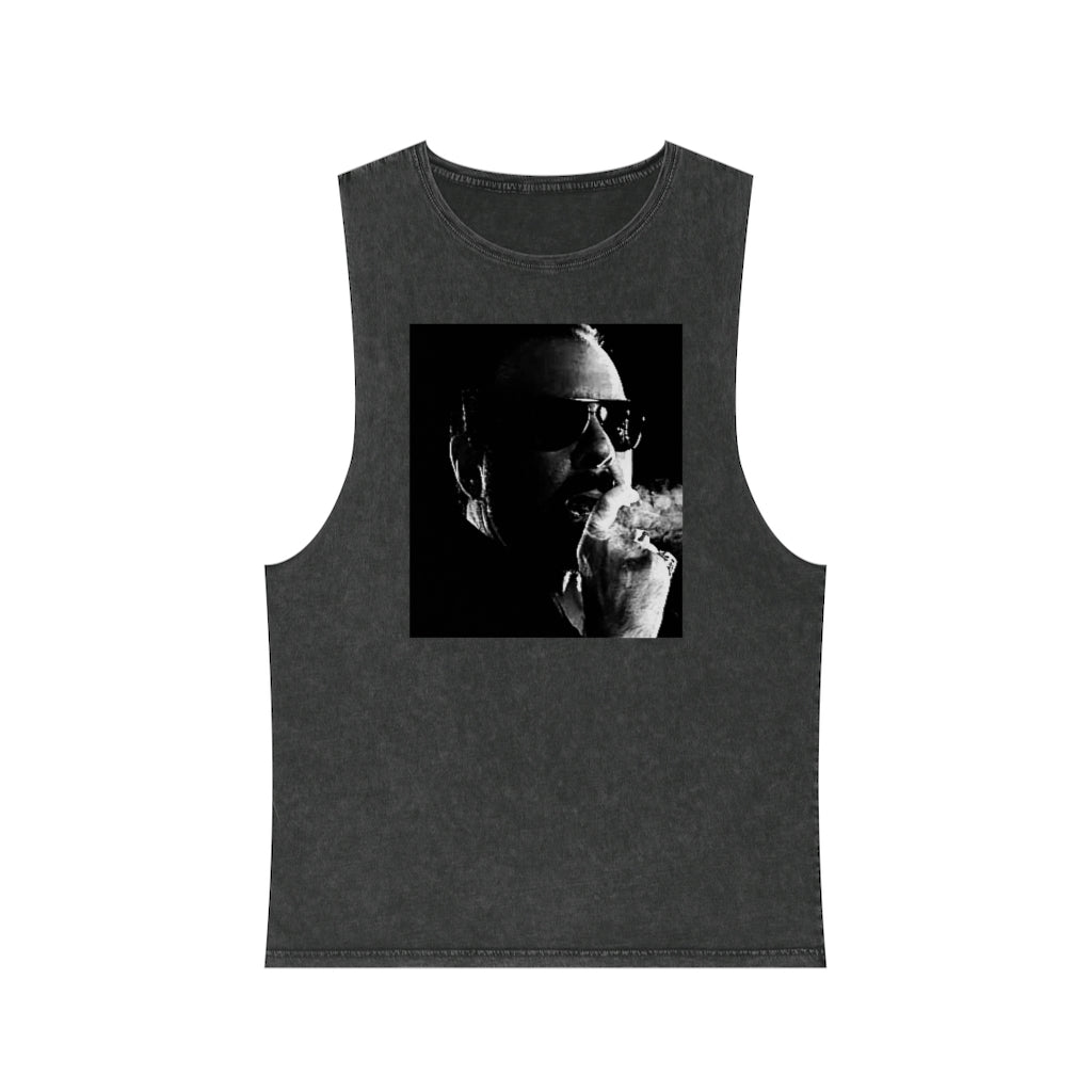 Unisex Stonewash Tank Top