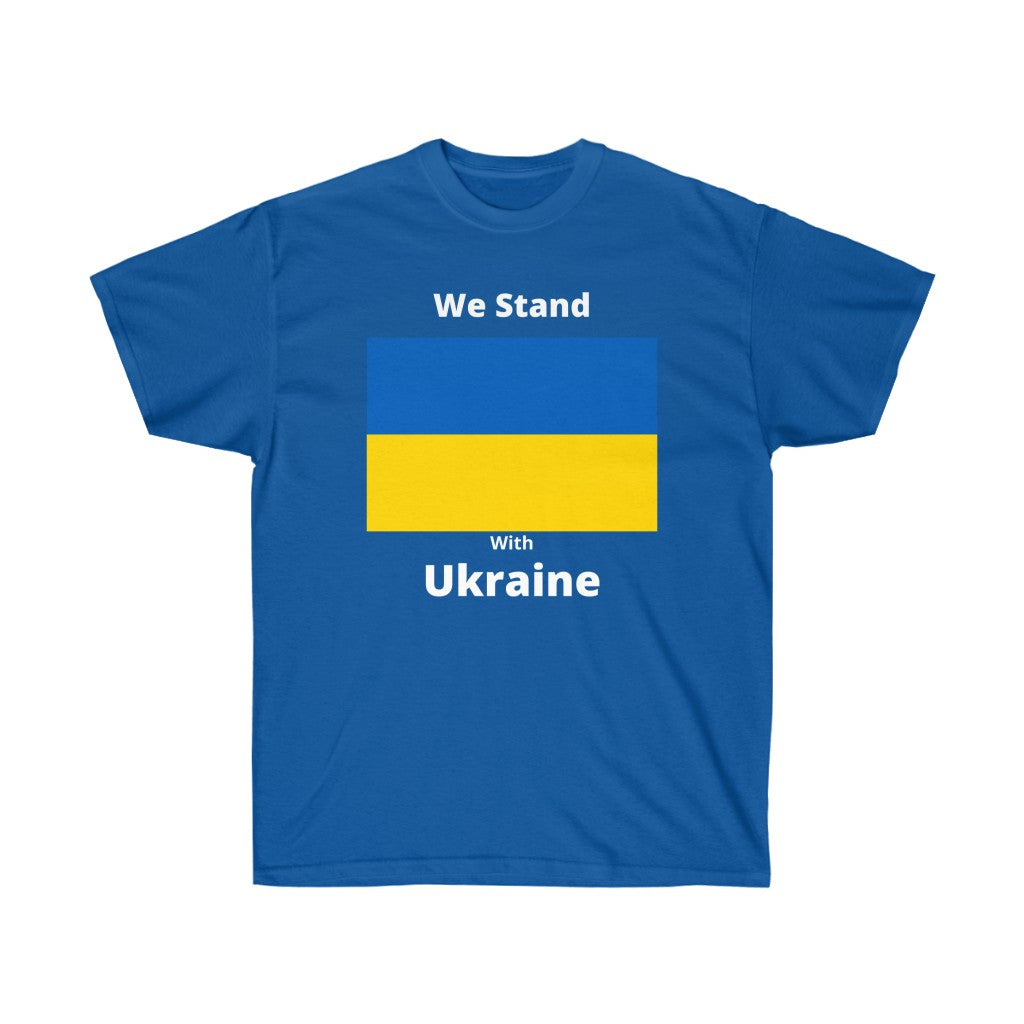 We Stand With Ukraine  Ultra Cotton Tee