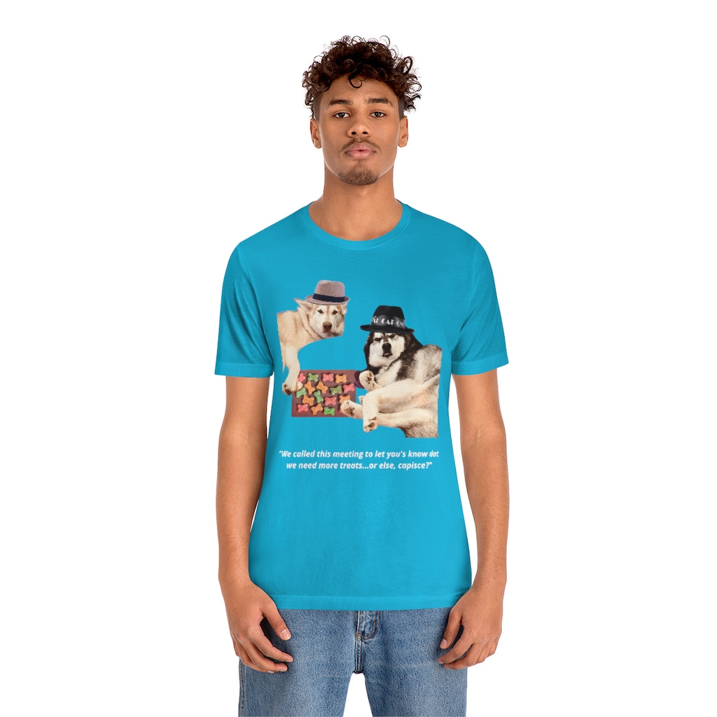 "The Sitdown" - Gangsta Dawg -Unisex Jersey Short Sleeve Tee
