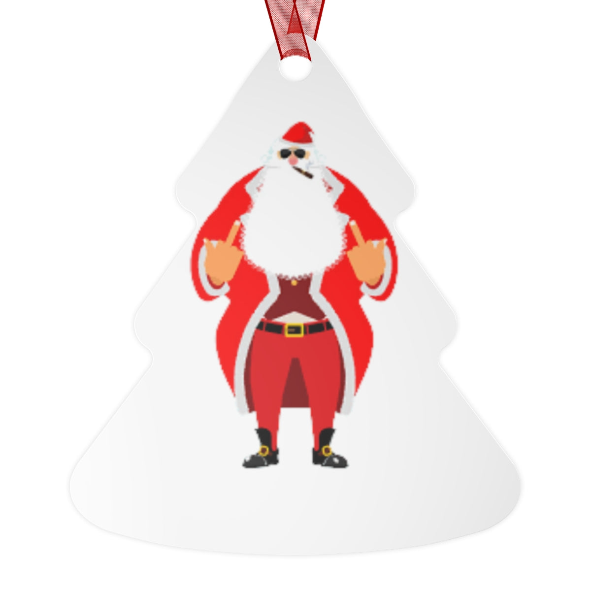Baad Santa - Metal Ornaments