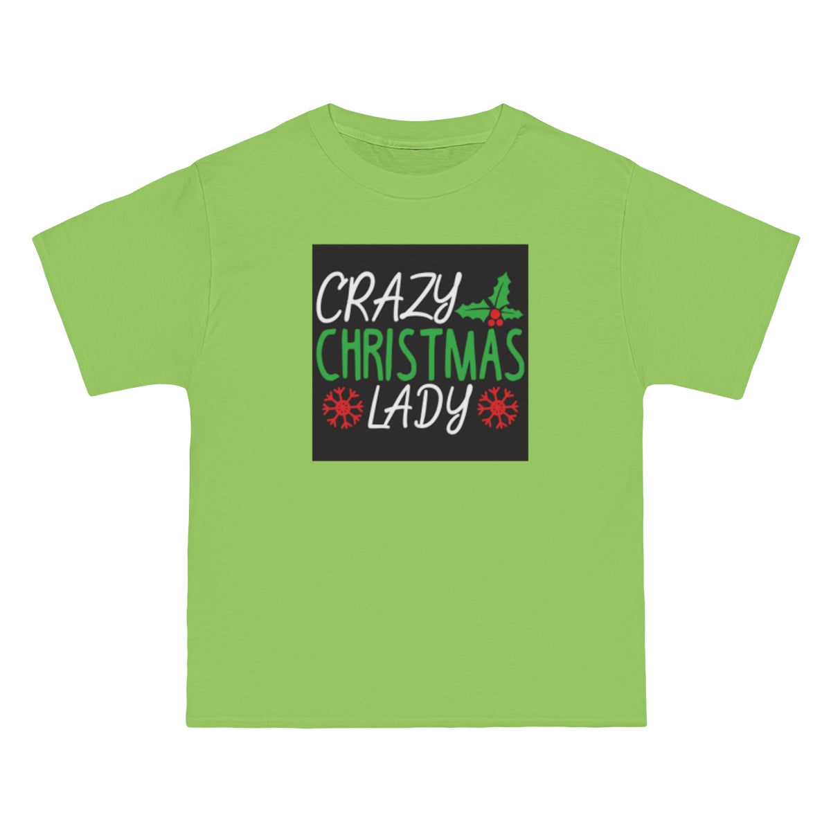 Crazy Christmas Lady - Short-Sleeve T-Shirt