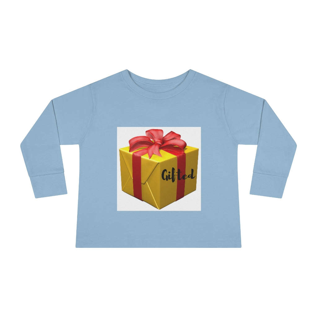 "Gifted" Toddler Long Sleeve Tee