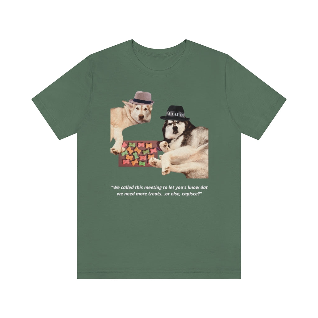 "The Sitdown" - Gangsta Dawg -Unisex Jersey Short Sleeve Tee