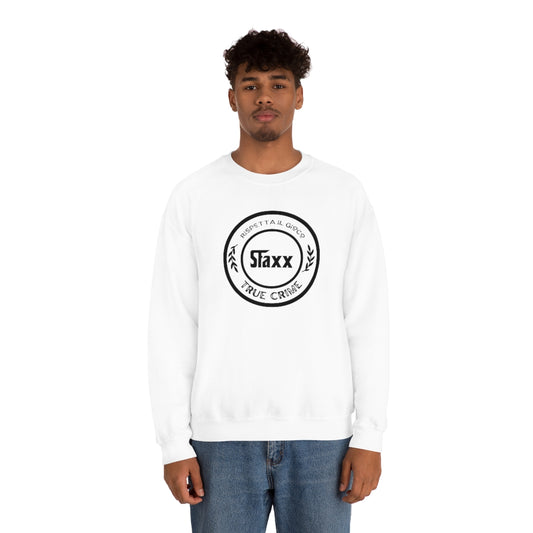 True Crime - Chattin' with Staxx - Unisex Heavy Blend™ Crewneck Sweatshirt