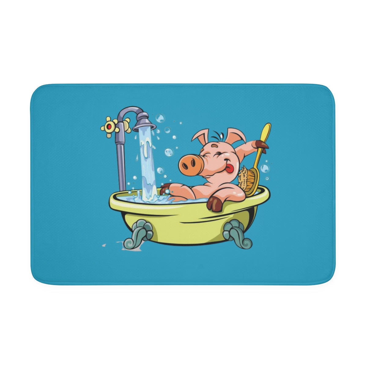 Pig in The Tub - Memory Foam Bath Mat