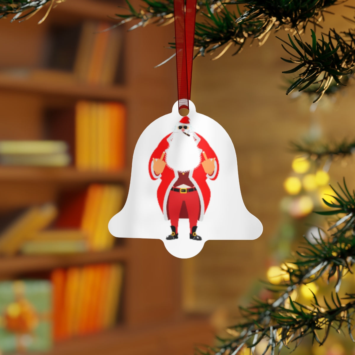 Baad Santa - Metal Ornaments