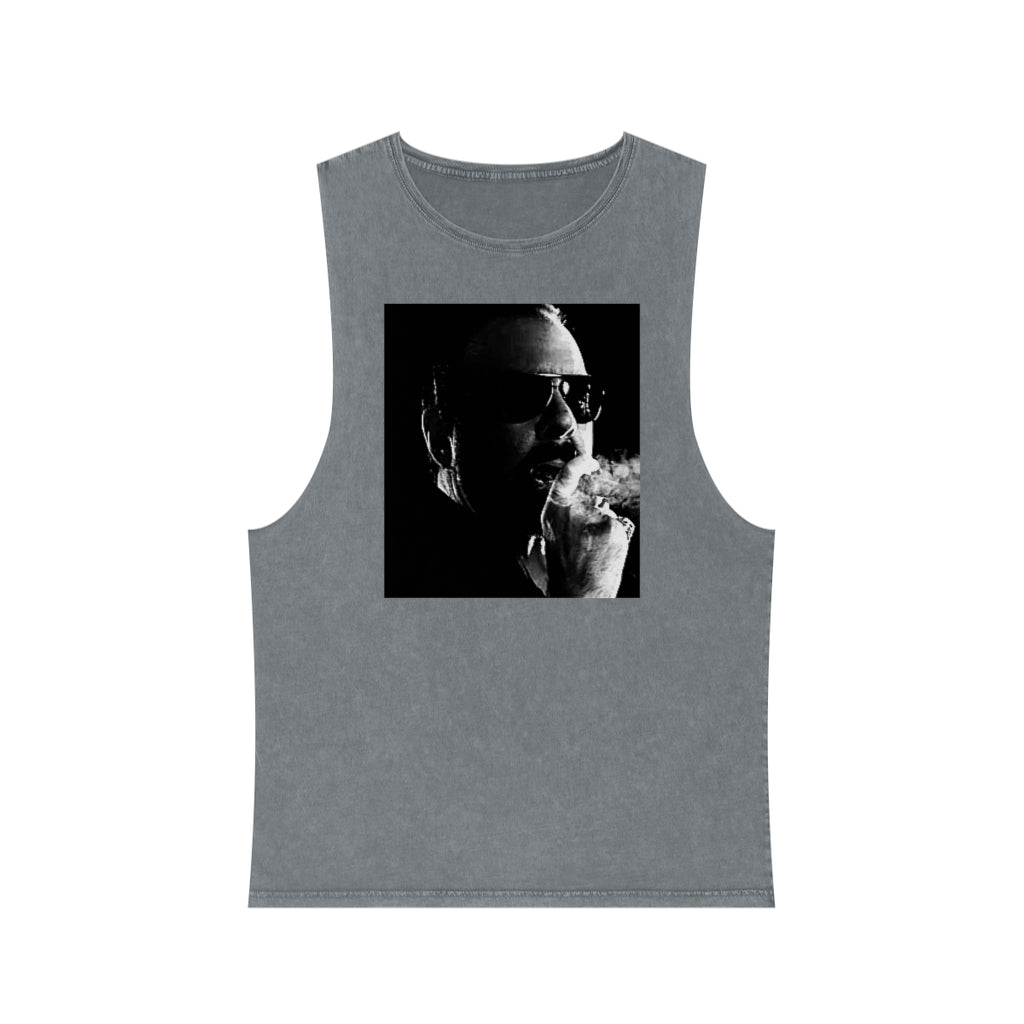 Unisex Stonewash Tank Top