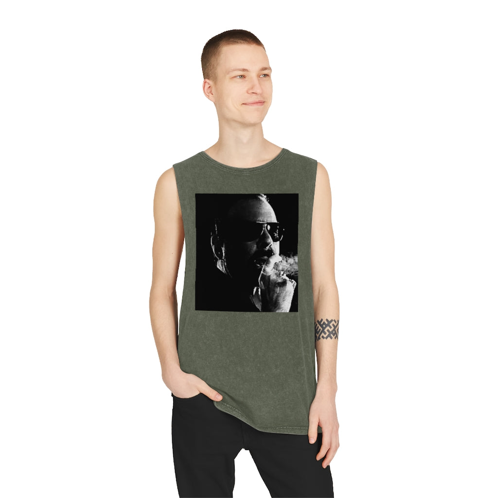 Unisex Stonewash Tank Top