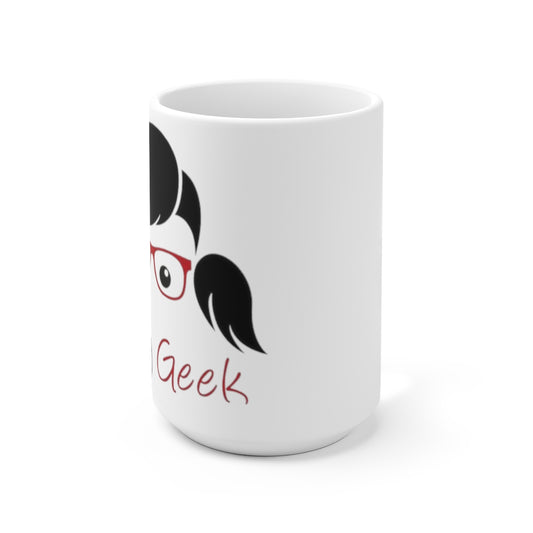 Lady Geek - Ceramic Mug 15oz