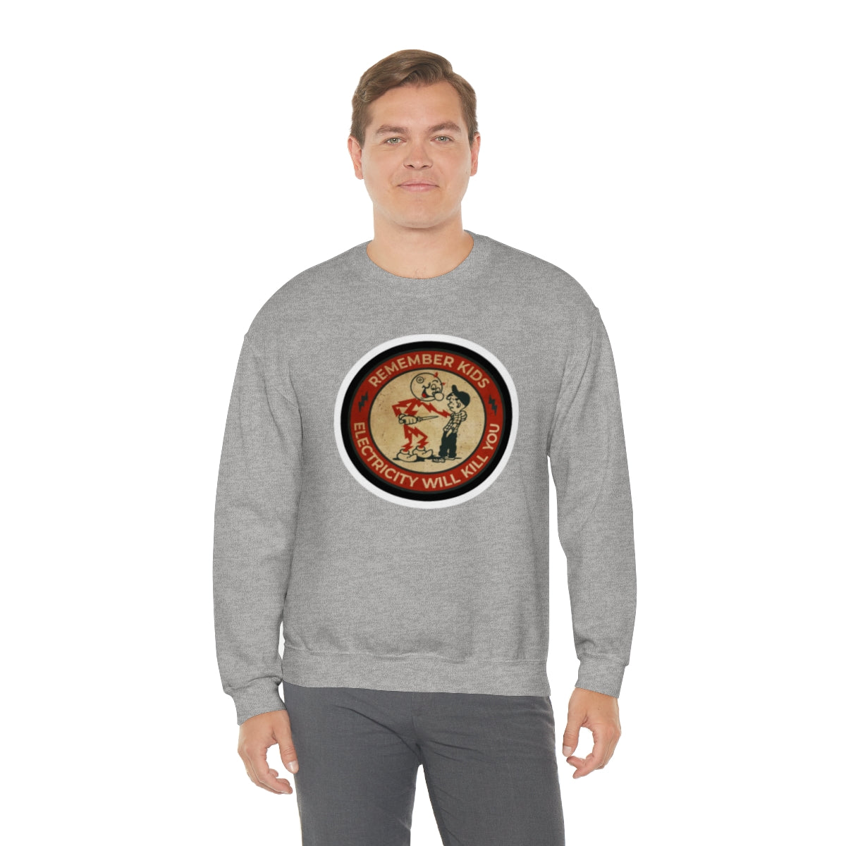 Vintage Advertising - Remember Kids ....Unisex Heavy Blend™ Crewneck Sweatshirt