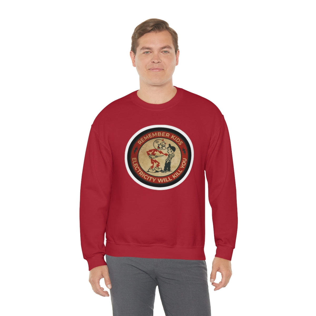 Vintage Advertising - Remember Kids ....Unisex Heavy Blend™ Crewneck Sweatshirt