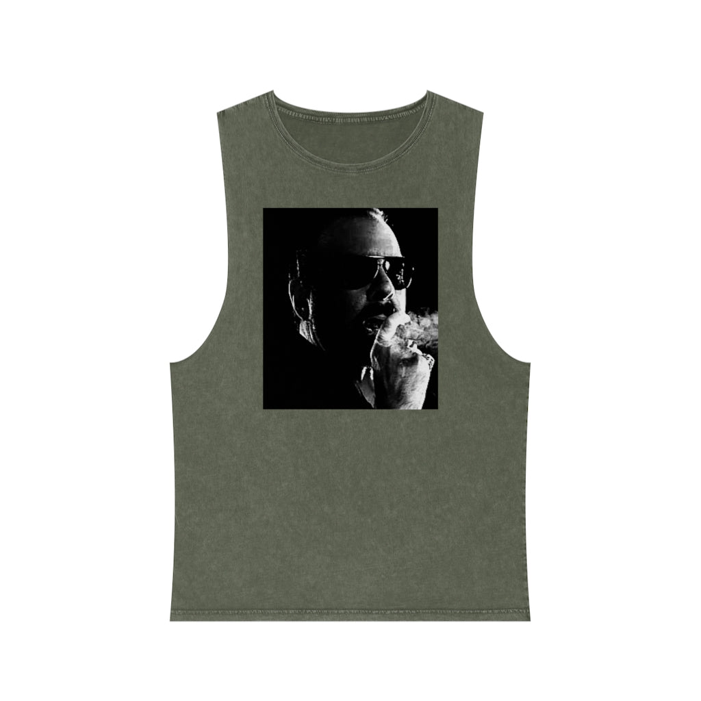 Unisex Stonewash Tank Top