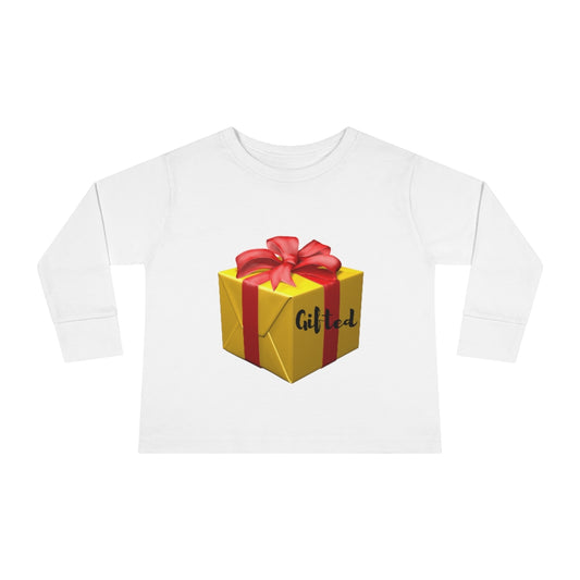 "Gifted" Toddler Long Sleeve Tee