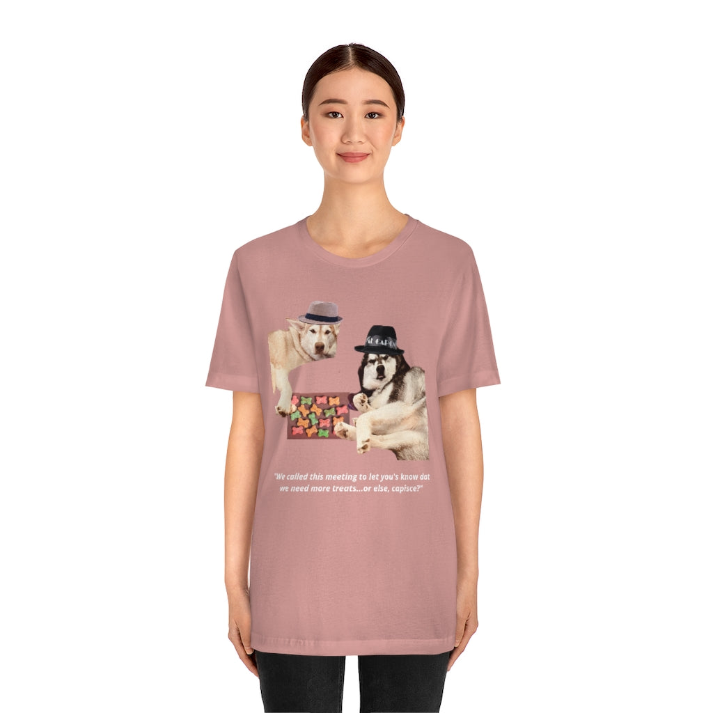 "The Sitdown" - Gangsta Dawg -Unisex Jersey Short Sleeve Tee