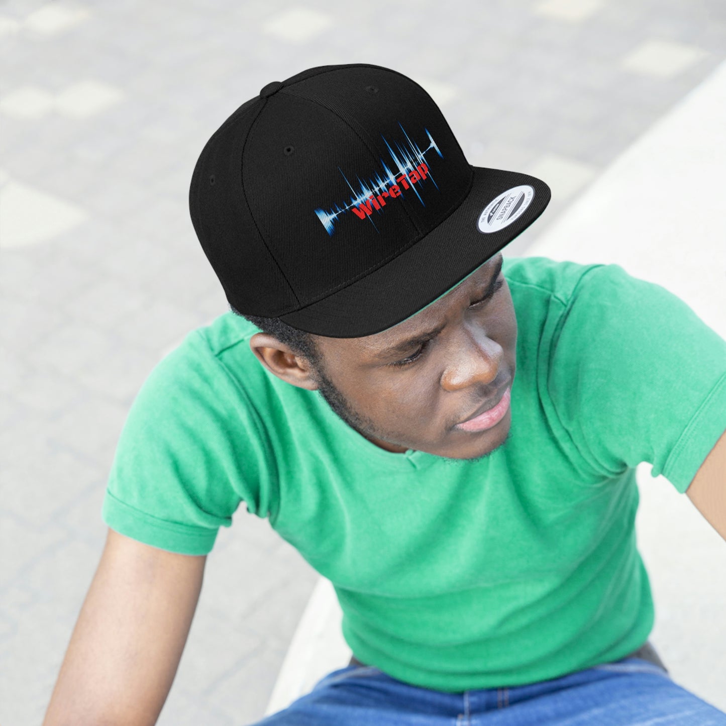 WireTap - Unisex Flat Bill Hat