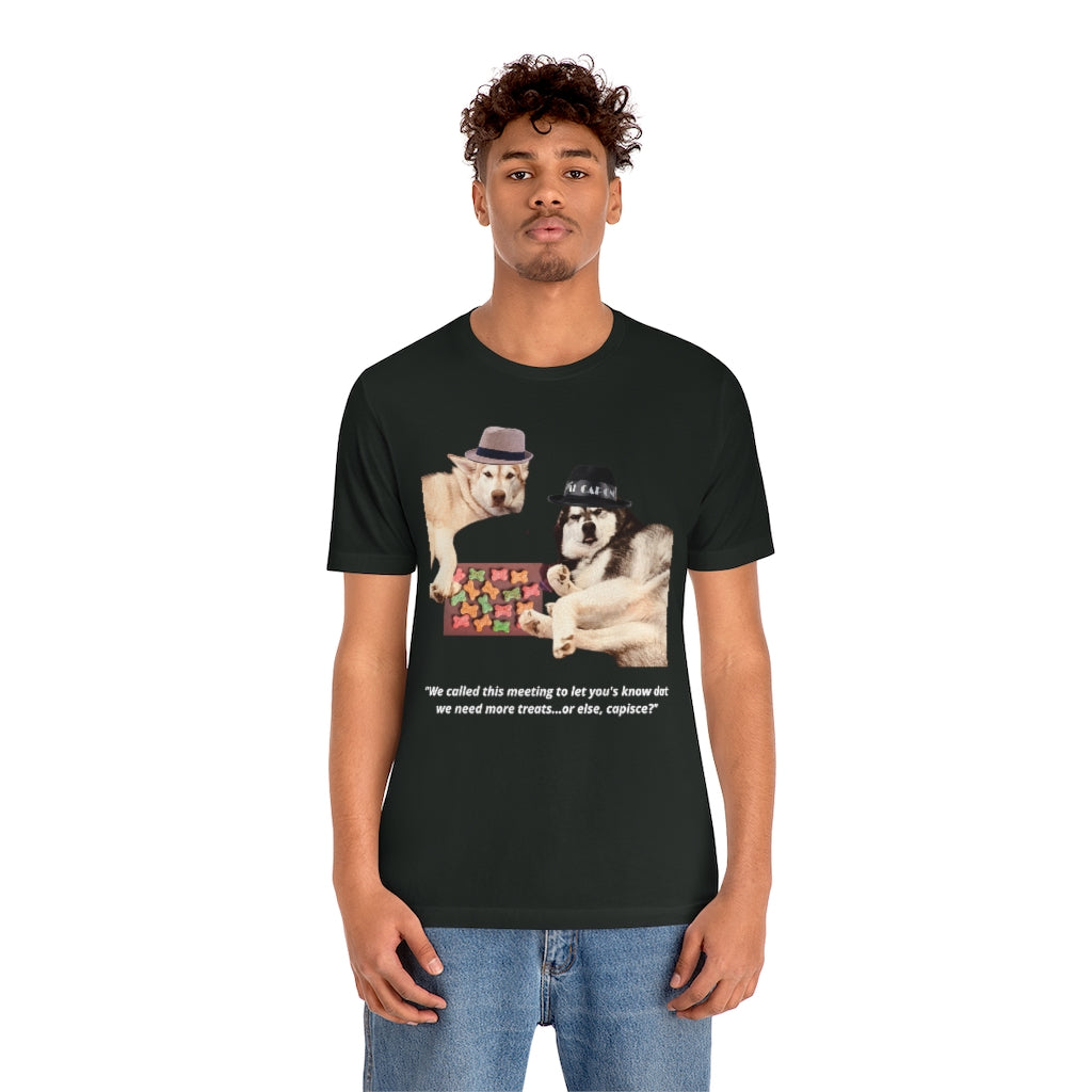 "The Sitdown" - Gangsta Dawg -Unisex Jersey Short Sleeve Tee