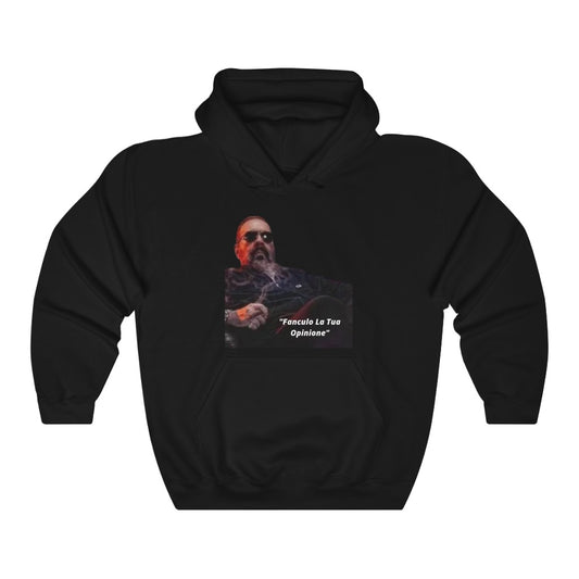 "Fanculo La Tua Opinione" (Fu*k Your Opinion in Italian) - Unisex Heavy Blend™ Hooded Sweatshirt
