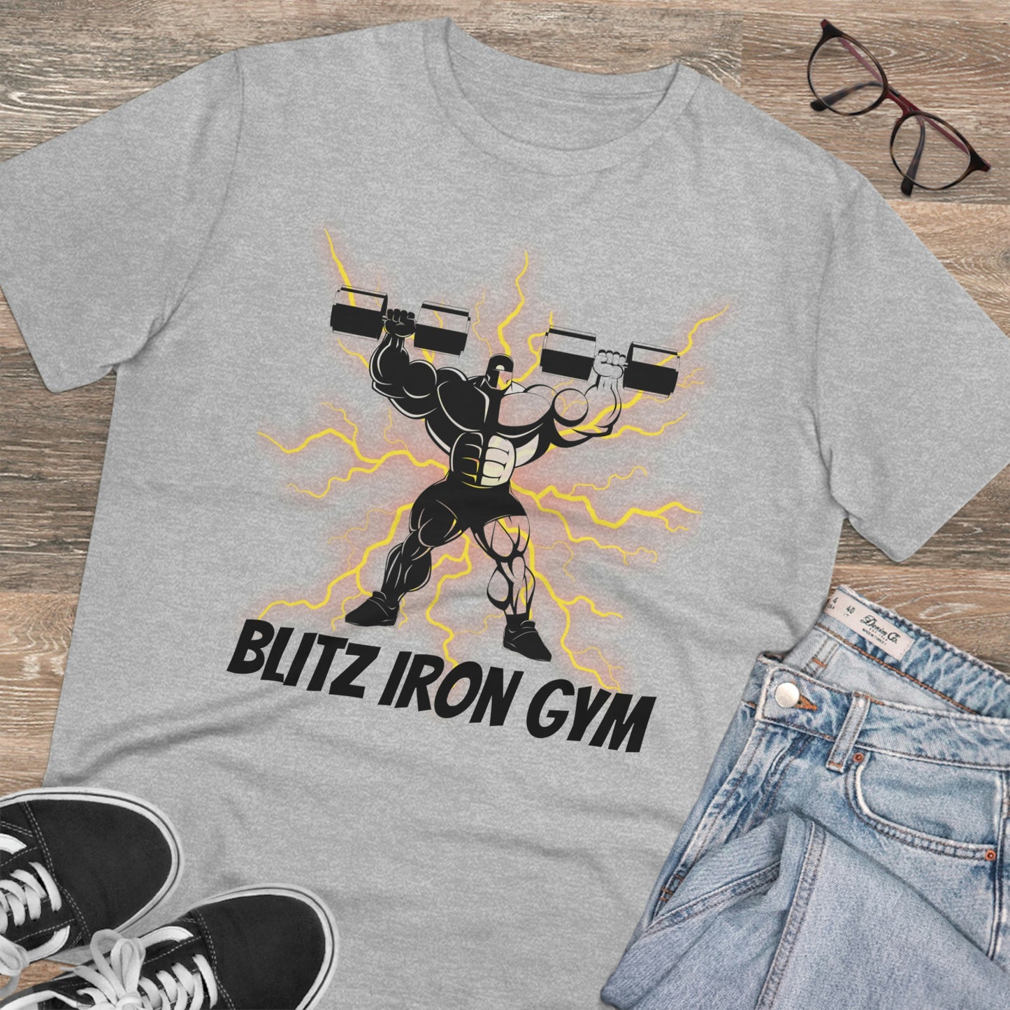 Blitz Iron Gym - Organic Creator T-shirt - Unisex