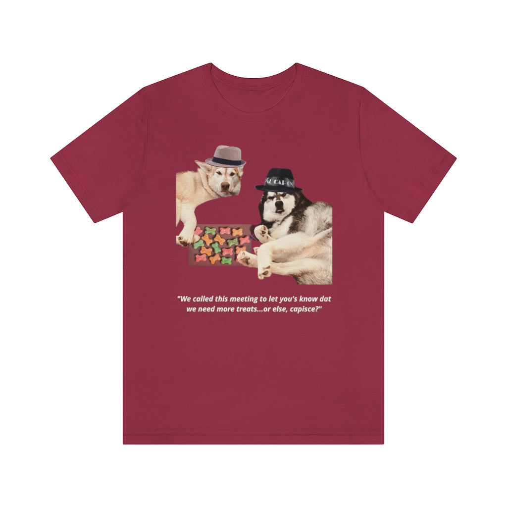 "The Sitdown" - Gangsta Dawg -Unisex Jersey Short Sleeve Tee