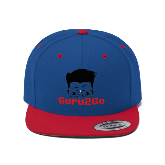 Unisex Flat Bill Hat