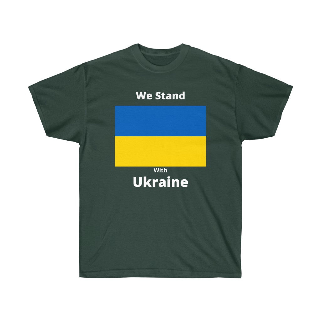 We Stand With Ukraine  Ultra Cotton Tee