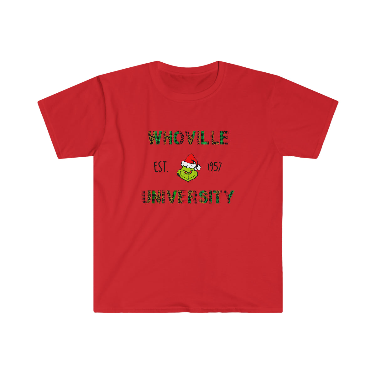 Whoville University - Unisex Softstyle T-Shirt