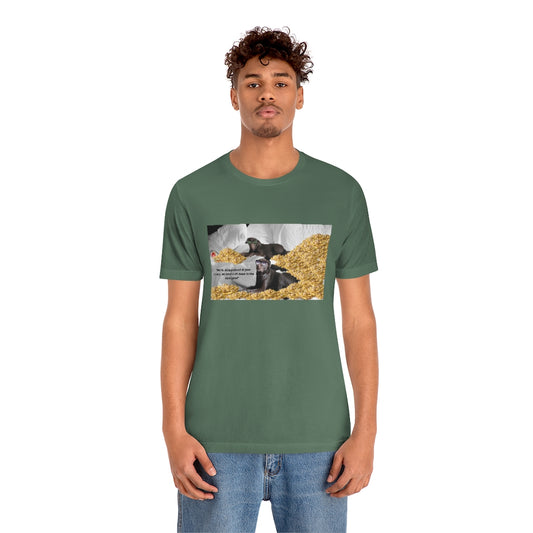 "We need a sitdown in the back yaad"  Jersey Short Sleeve Tee