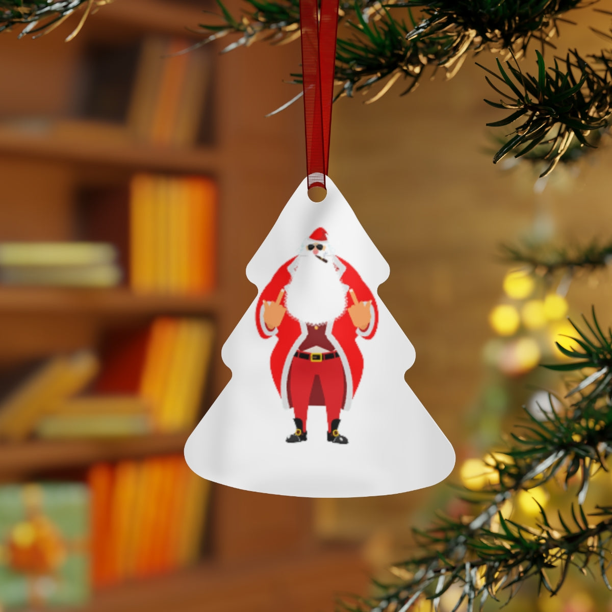 Baad Santa - Metal Ornaments