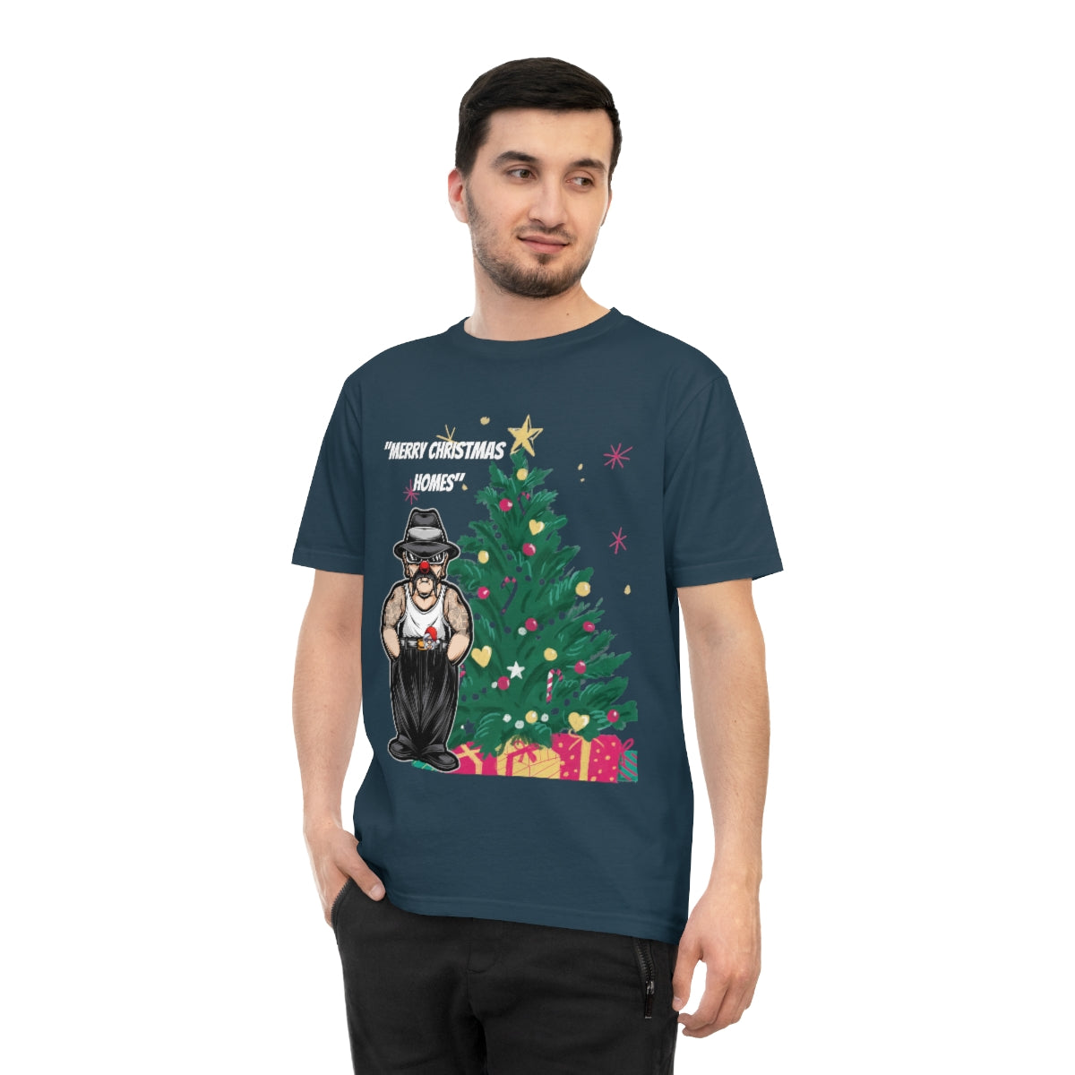 "Merry Christmas Homes" - Unisex Classic Jersey T-shirt