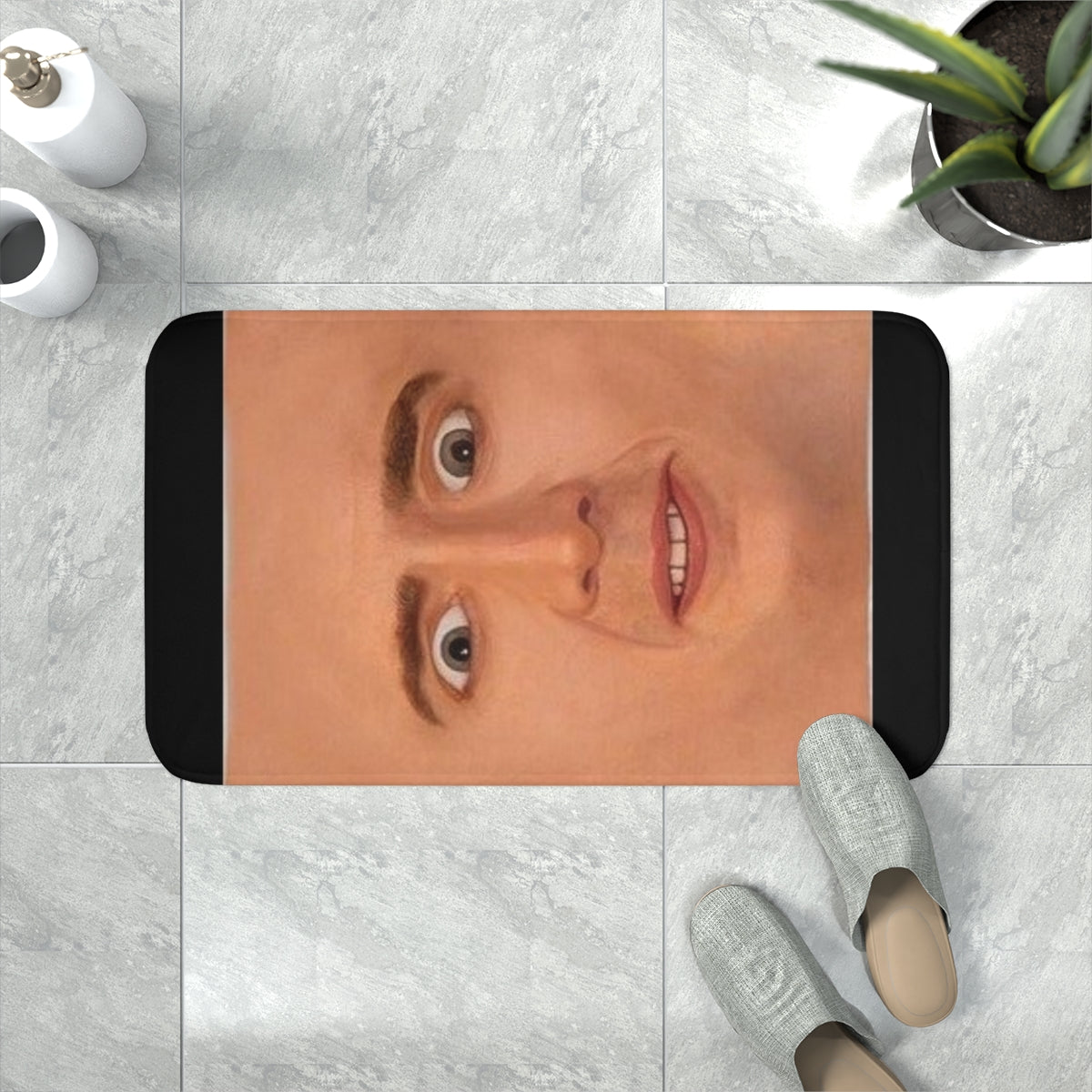 Crazy Man - Memory Foam Bath Mat