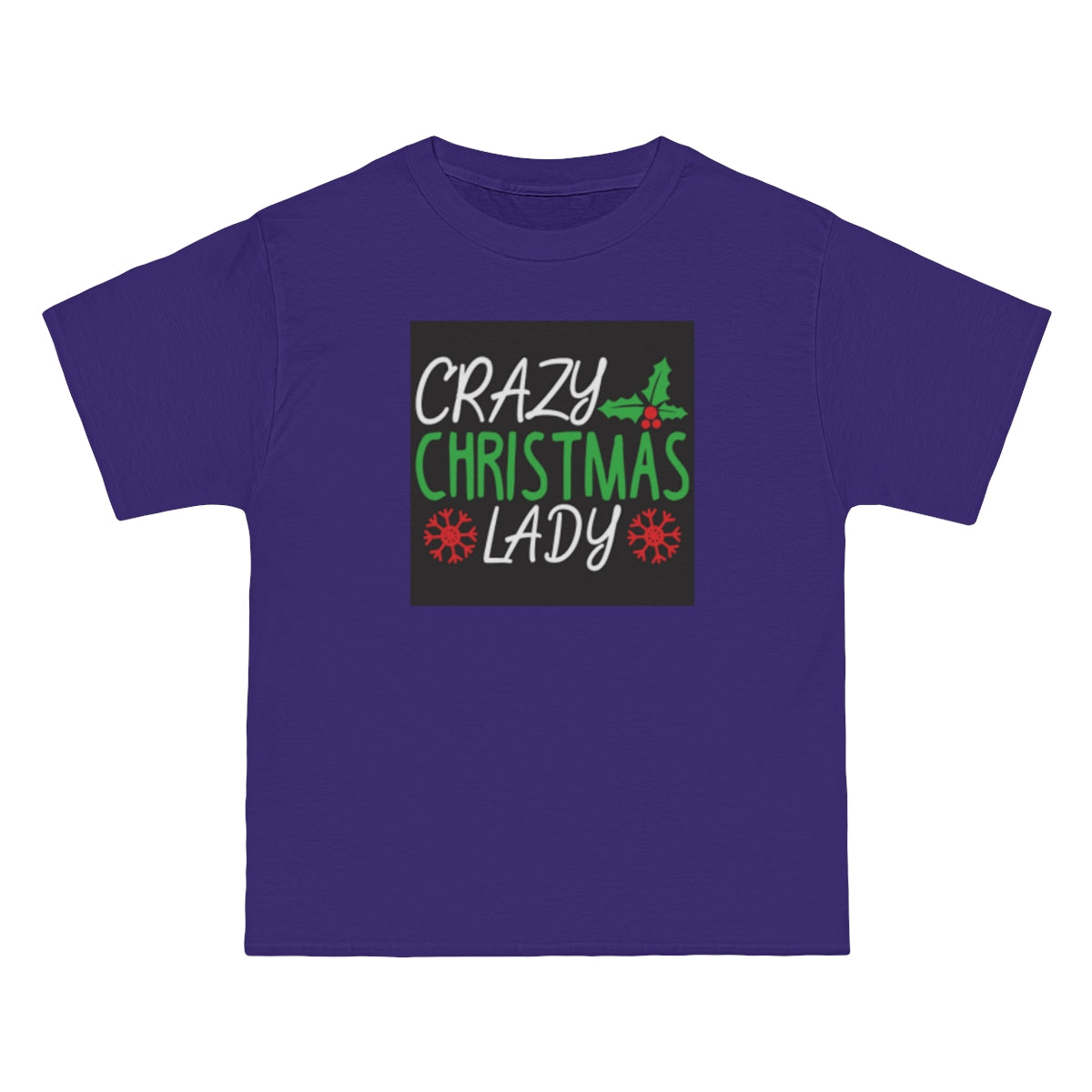 Crazy Christmas Lady - Short-Sleeve T-Shirt