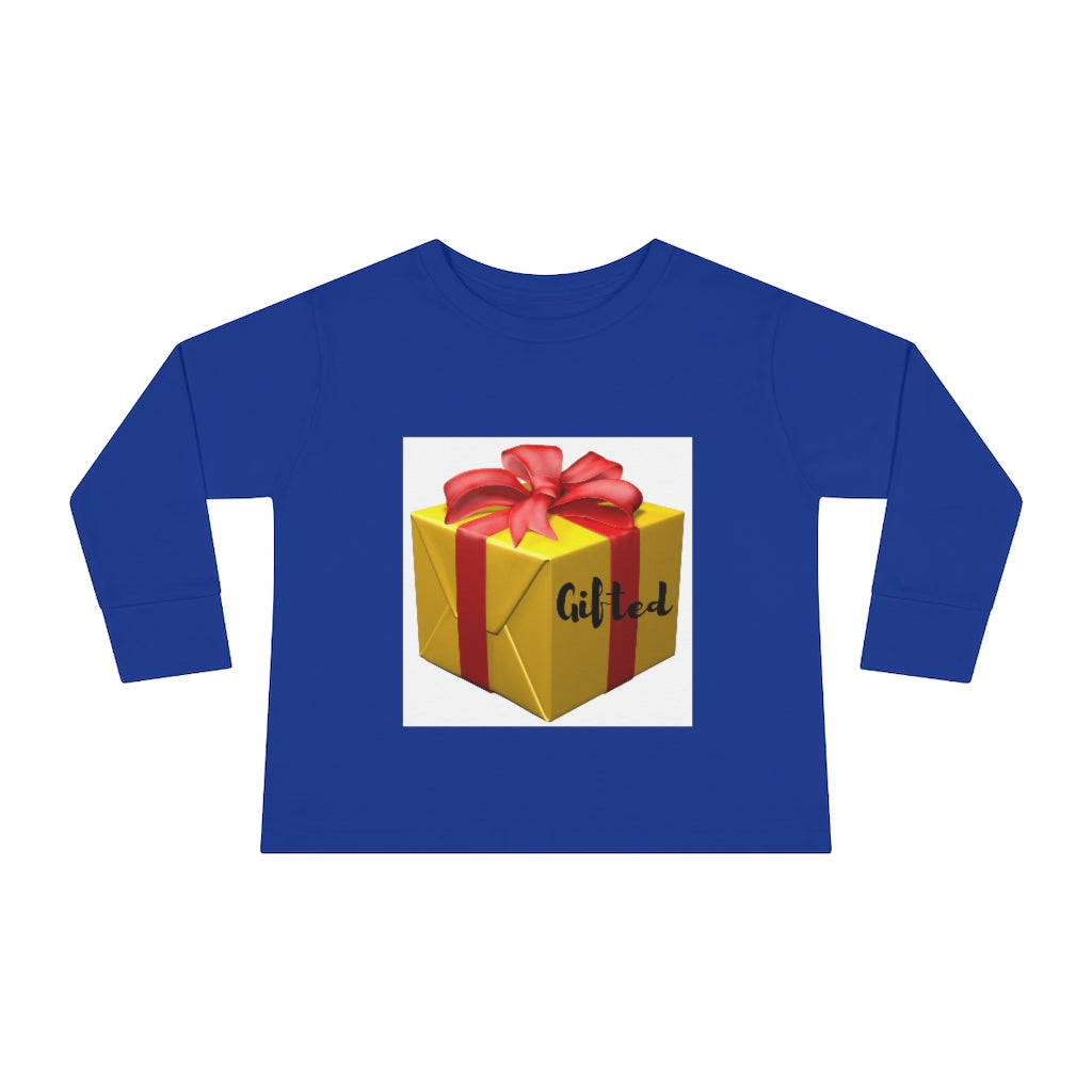 "Gifted" Toddler Long Sleeve Tee